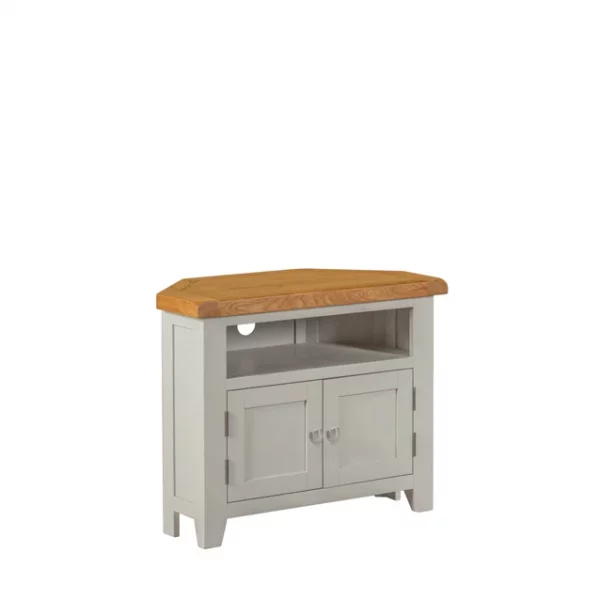 Modern Grey Corner TV Unit - Sleek Design - Image 3