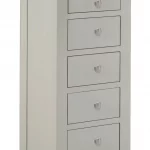 Modern Tall Chest with 5 Drawers - Bedroom Storage Solution