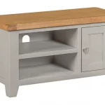 Compact Grey TV Unit - For Small Living Rooms