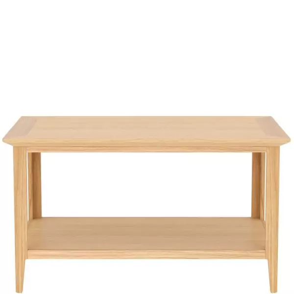 London Oak Coffee Table With Shelve - Image 2