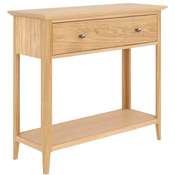Light Oak Console Table - Image 3