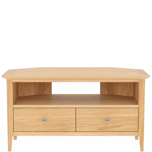 Light Oak Corner Tv Unit - Image 6