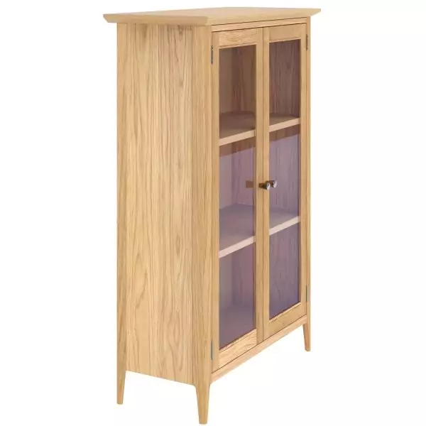 Light Oak Glazed Cabinet - Image 5