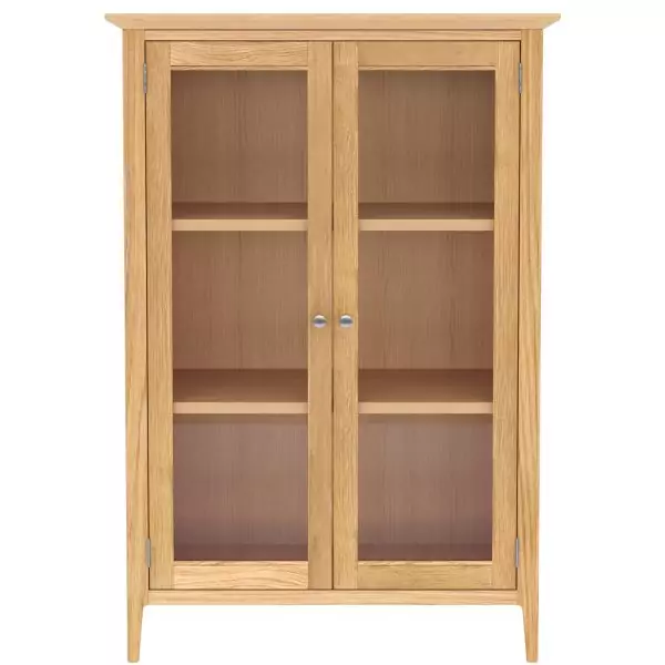 Light Oak Glazed Cabinet - Image 6