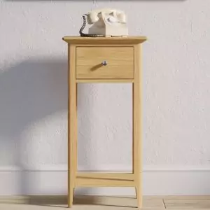 Light Oak Hall Table
