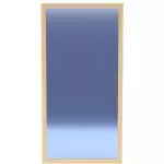 Light Oak Mirror