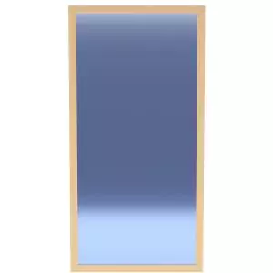 Light Oak Mirror