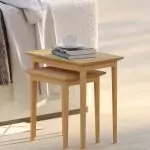 London Oak Nest Of 2 Tables