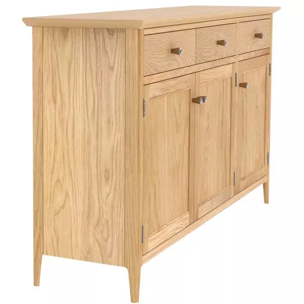 large light oak sideboard - Image 5