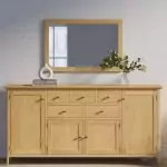 London Oak Long Sideboard
