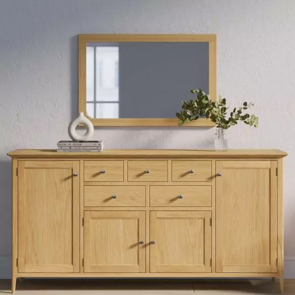 Oak extra large sideboard image 1