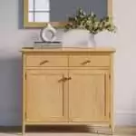 small sideboard light oak