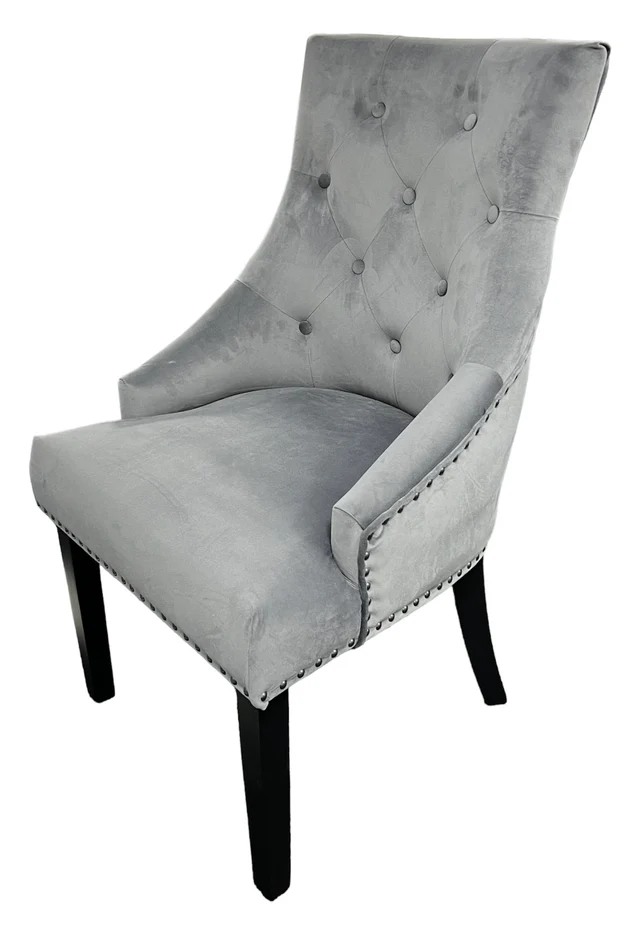 Velvet Grey Dining Chairs