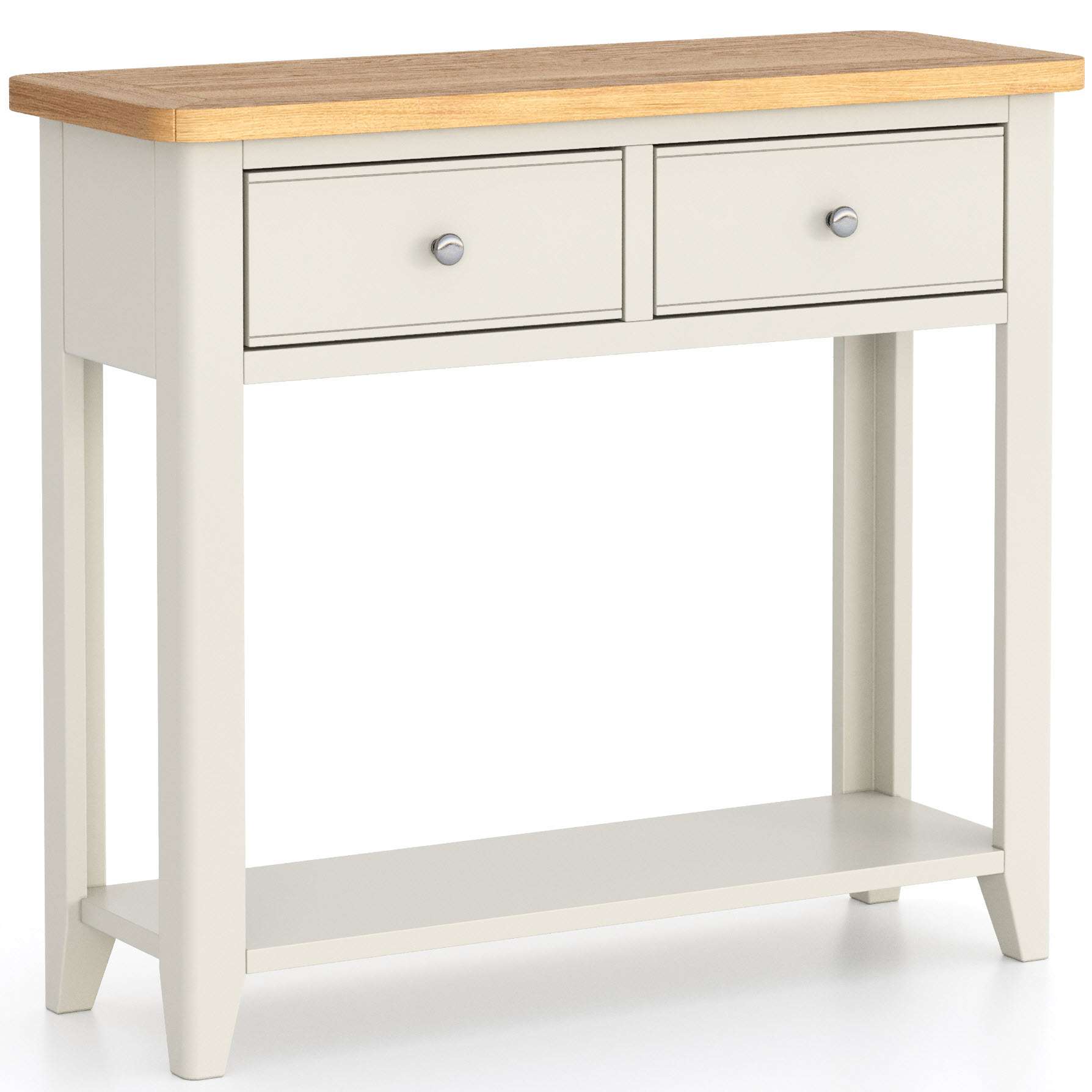 Light Grey Painted Console Table - Image 4