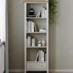Light Grey Painted Large Bookcase