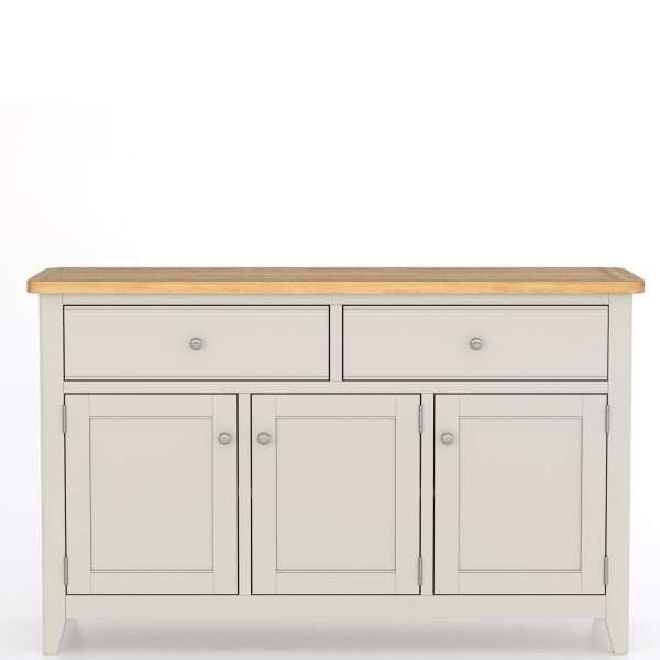Light Grey Painted Large Sideboard - Image 3