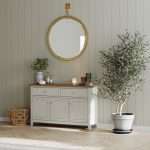 Light Grey Painted Large Sideboard