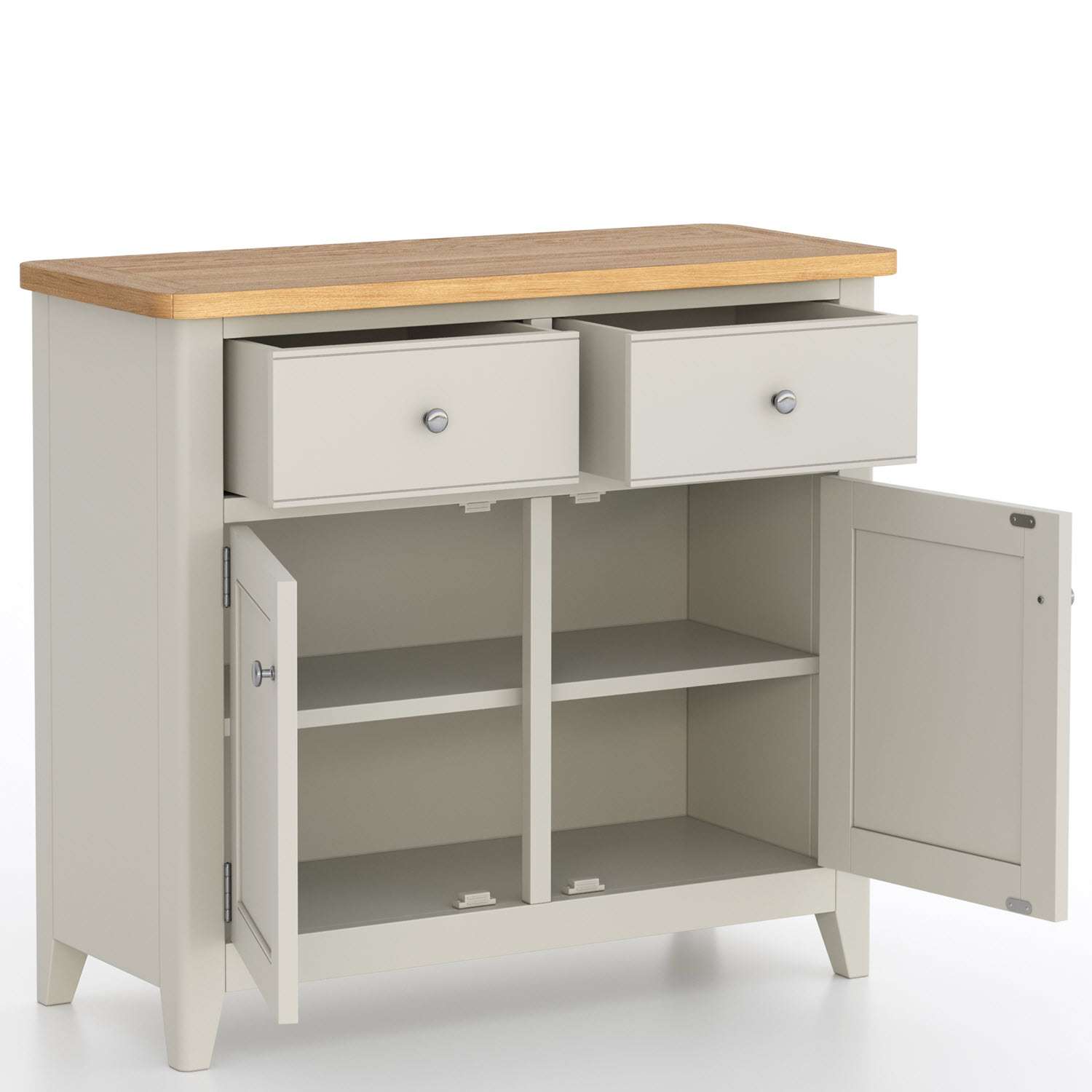 Light Grey Painted Standard Sideboard - Image 3