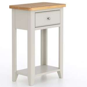 Light Grey Painted Telephone Table