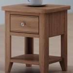 Natural Oak Lamp Table