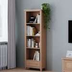 Natural Oak Large Bookcase