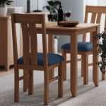 Natural Oak Square Dining Table