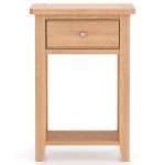 Natural Oak Telephone Table