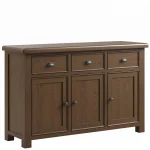 Smoked Oak Large Sideboard 3 Door 3 Drawer
