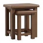 Smoked Oak Nest Of 2 Tables