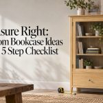 Where to Put a Rustic Oak Bookcase in a Real Home
